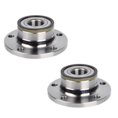 Imagem de Autoround 512319 Conjunto de rolamento do cubo da roda traseiro FWD compatível com Fusca VW 12-19, VW Jetta Passat CC Eos W/ABS [Pacote com 2]