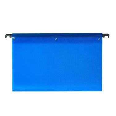 Imagem de Kit Com 20 Pastas Suspensas Plásticas Com Visor Documentos - Polycart,