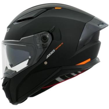 Imagem de Capacete Axxis Panther Sv Solid A1 Preto Fosco Lançamento, 62, Blue Gl