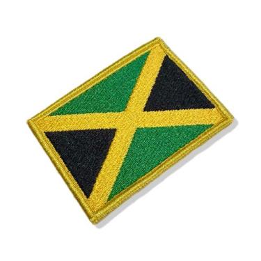 Imagem de BP0036-001 Bandeira Jamaica Patch Bordado 7,5x5cm - BR44