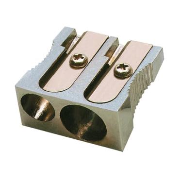 Imagem de Charles Leonard Inc., apontador de lápis - metal - dois furos - retangular - 1 cada, 77755