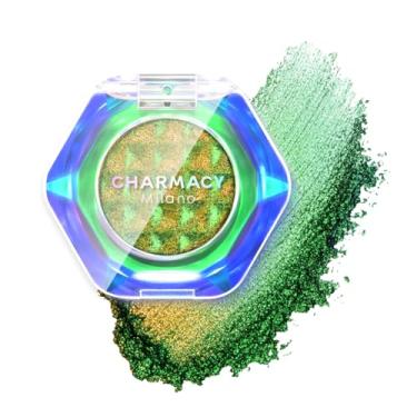 Imagem de CHARMACY Sombra com glitter multicromático, pigmentação intensa, camaleão, cintilante, iluminador brilhante, maquiagem duocromática, acabamentos multireflexivos, maquiagem metálica para os olhos #08