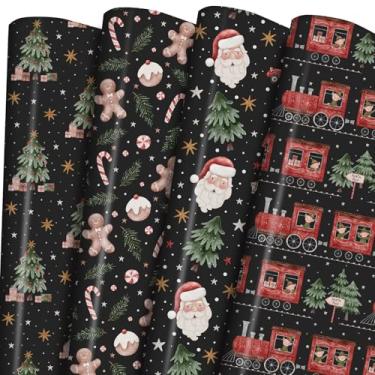 Imagem de PlandRichW Papel de embrulho de Natal 25CS602