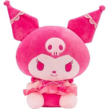 Imagem de Hello Kitty e Amigos - Pelúcia Rosa de 30cm - Kuromi - 3872 - Sunny