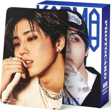 Imagem de Yuto Stray Kids Photocards 127 peças Stray Kids Cartões fotográficos Karama Stray Kids Dominate World Tour Photocards lomo Card Gift Lomo Cards Merch para crianças s, meninos e meninas (Han)