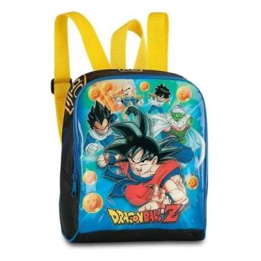 Imagem de Lancheira Escolar Intantil Dragon Ball Z Original Preta - Clio Styles