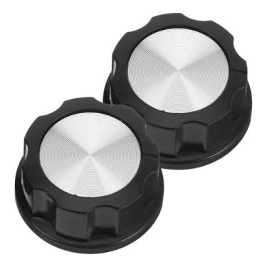 Imagem de Angoily Conjunto de 2 botões de controle de forno, botões universais para panela de pressão de fritadeira a ar e temporizador de forno, botões de substituição de eletrodomésticos de cozinha para