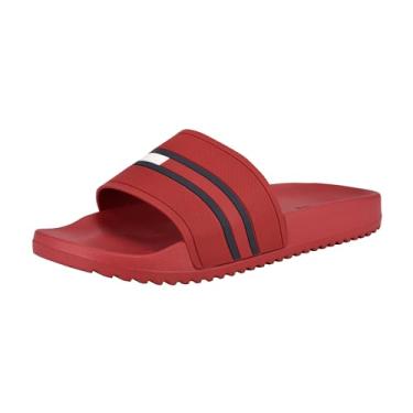 Imagem de Tommy Hilfiger Sandália masculina Redder, Vermelho, 38
