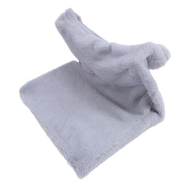 Imagem de GLOGLOW Camas Cama de Rede de Gato, Em Forma de Gato Em Forma de Poleiro Pendurado Hammock Hammock Macio Quente de Dormir para a Janela de de Cabeceira de Coelhos Pequenos Animais Nan Nan (Cinza)