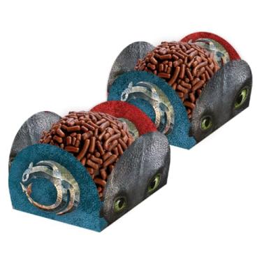 Imagem de Porta Forminha Como Treinar Seu Dragao - Embalagem com 40 unidades.