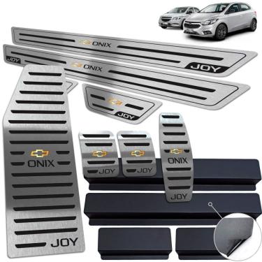 Imagem de Descanso Soleira Pedaleira Manual Preto Onix Joy 2013 A 2020