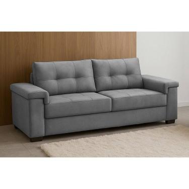 Imagem de Sofá 3 Lugares 208cm Veludo Palazio Ferguile