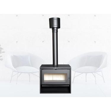 Imagem de Calefator a Lenha de Dupla Combustão Master Estela Maris