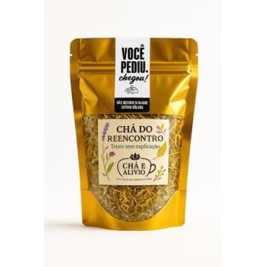 Imagem de Chá do Reencontro 40g Mulungu Lavanda e Laranja Ervas Momentos de Tran