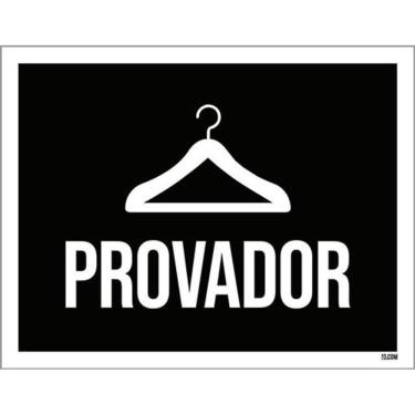 Imagem de Kit 3 Placas Provador Cabide