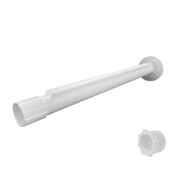 Imagem de Braço P/Chuveiro Elétrico 3/4"x1/2" C/Passa Fio e Canopla Brc - 1 Un (Autosserviço)