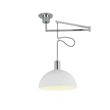 Imagem de Restaurante LED Luzes Pendentes, Moderno Minimalista Ilha de Cozinha Lustre Industrial Metal Dome Luz Pendente, Lustre Lâmpadas