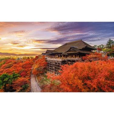 Imagem de Pintoo Jigsaw Puzzles 1000 Piece for Adults - Kiyomizu-dera - Kyoto, Japan Beautiful Plastic Puzzle for Home Decor Zero Dust Easy Storage [H3767]