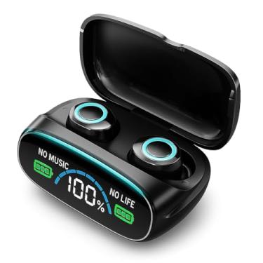 Imagem de Fone Bluetooth TWS M38 com Display Digital — Bluetooth 5.3, Som Estéreo, Case de Carga e Bateria de Longa Duração
