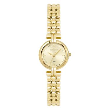 Imagem de Relógio Condor Feminino Ref: Co2035Nut/5X Bracelete Dourado