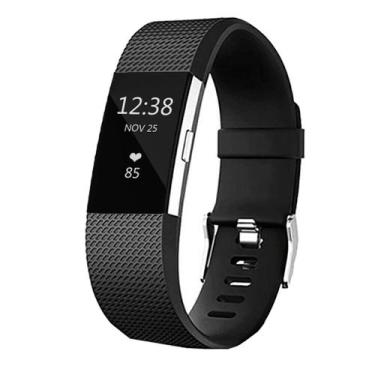 Imagem de Pulseiras de reposição Fitbit Charge 2 de silicone ajustáveis - Yuuol