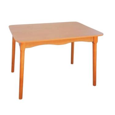 Imagem de Mesa de Jantar Colonial Brisa Mesa 110X80 cm, Em Madeira Rustico Tampo