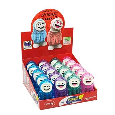 Imagem de Apontador e Borracha Astronauta Pixel - Display com 20 Unidades