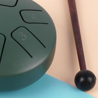 Imagem de Mingzhe MINI BRINQUEDO DE ENIGMA DE TAMBOR DE LÍNGUA ETÉREA DE 6 NOTAS PARA CRIANÇAS INSTRUMENTO DE PERCUSSÃO (Pedra Verde)