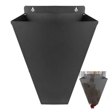 Imagem de Cone de frango grande Cones de retenção de aves de aço resistente, para galinhas poedeiras, frangos, torrefadores, perus, cones de abate de aves de fazenda e quintal