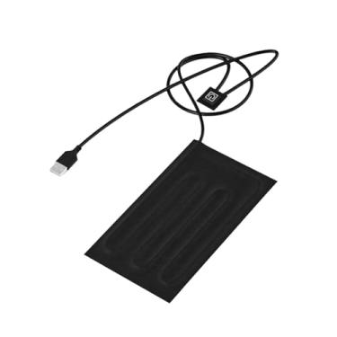 Imagem de Stgfyxgs Almofada Térmica para Répteis, Tapete Térmico para Terrário, Aquecedor de Terrário, Portátil, à Prova D'água, Almofada Térmica, Tapete Térmico Par, 10cmx20cm