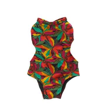 Imagem de Maiô de praia infantil menina proteção UV 1 a 16 anos - Gerbya, 10, Co