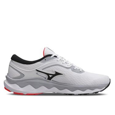 Imagem de Tênis Mizuno Wave Titan 3 Masculino, Off white, Preto, 38