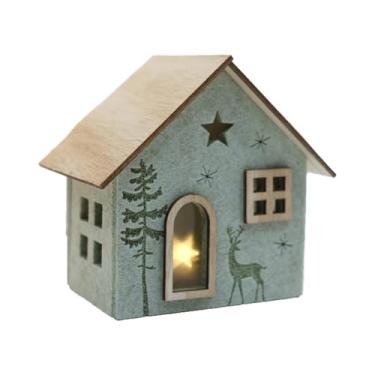 Imagem de predolo Decoração de mesa de Natal, lembrancinhas de festa, enfeite de mesa colecionável de Natal, 9cmx6cmx10.5cm