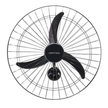 Imagem de Ventilador De Parede Ventisol New Premium 60cm Preto 127v