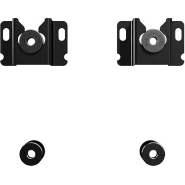 Imagem de Suporte Universal Fixo de Parede Para TV, Preto, Compatível com TVs 14-100 Polegadas, Capacidade 100kg, VESA 75x75-800x400mm