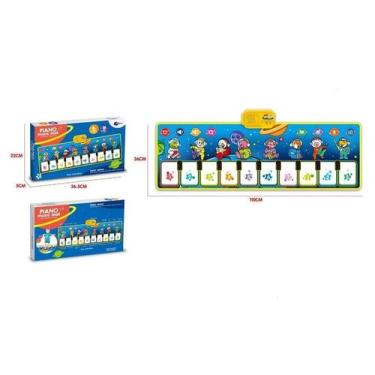 Imagem de Piano Musical Tapete Bebe Teclado Infantil Educativo Lua - TOYS - Toy 