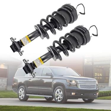 Imagem de Sowyre 84176631 2 amortecedores dianteiros amortecedores com conjunto magnético compatível com Cadillac Escalade ESV, para Chevy Tahoe Suburban Silverado, para GMC Sierra 1500 Yukon (GG) 2015-2020