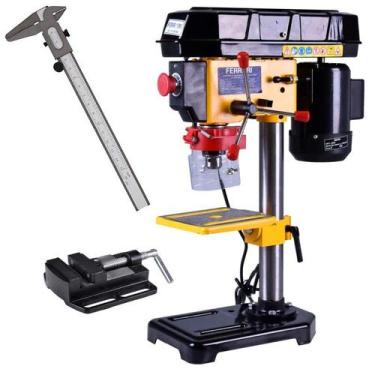 Imagem de Furadeira de Bancada 1/2 POL Motor 1/2 CV 350W com Morsa FG13CM FERRAR