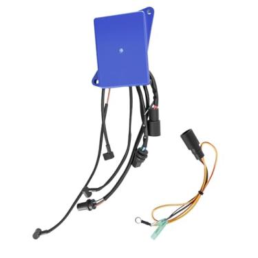 Imagem de Power Pack compatível com Johnson Evinrude motor de popa 3 cilindros 25 40 50 60 70 HP 1993-2001 Substituir 18-5774 18-5780 584808 585145 585189 113-4808, módulo de ignição do motor marítimo