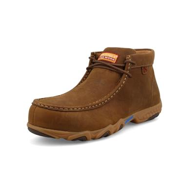Imagem de Twisted X Mocassim feminino Chukka Driving Moc, noz-pecã, 35 M, Pecan, 35
