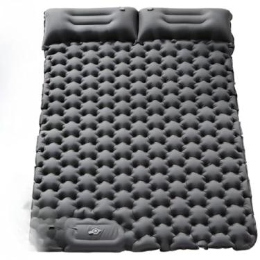 Imagem de ColchãO InfláVel AutomáTico Para Camping | Conforto Casal PortáTil | Inf RáPido E PráTico | DimensõEs 196x125 Cm(cinza)