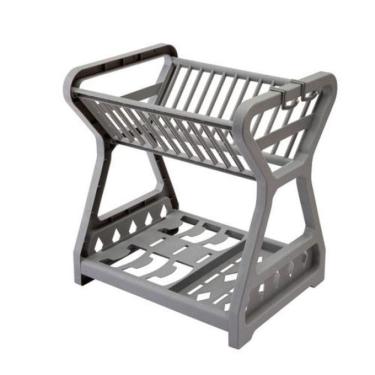 Imagem de Escorredor Louça Plástico Pratos Copos Talheres Cozinha