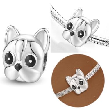 Imagem de 1 peça de berloque de prata elegante para mulheres, faça você mesmo e roupa diária combinando joias decoração presente para mamãe, 12.67*10.85mm, Prata, Sem Pedra Preciosa