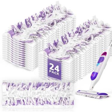 Imagem de Pacote de 24 recargas descartáveis Power Mop Pads para Swiffer Power M
