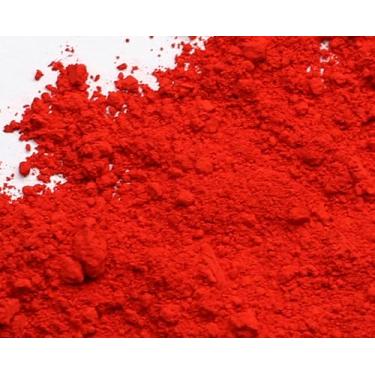 Imagem de Pigmento de óxido vermelho brilhante fosco em pó - 1,1 kg - pigmento de concreto, pigmento de cor de cimento, corante epóxi de resina, corante para gesso, gesso, massa, argamassa, limão, tintas -1,13