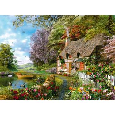 Imagem de Ravensburger - Puzzle de 1500 peças casa rural | puzzle de 1500 peças para adultos | quebra-cabeças para adultos e crianças de 14 anos ou mais, presentes para crianças de 14 anos ou mais, mede 80 x 60