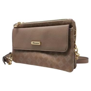 Imagem de Bolsa Feminina Elegante Alça Transversal Moderna Chenson, Rose, UN