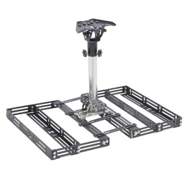 Imagem de WALFRONT Montagem Ajustável No Telhado Rotação de 360 ​​graus Compartimentos de Tijolo Com Inclinação de 160 ° Ajuste de Montagem Em Poste Suporte de Telhado Satélite para Mini Cabe 8