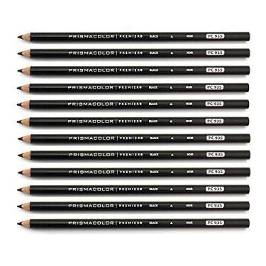 Imagem de Lápis de cor Prismacolor PC935 Preto - 12 lápis