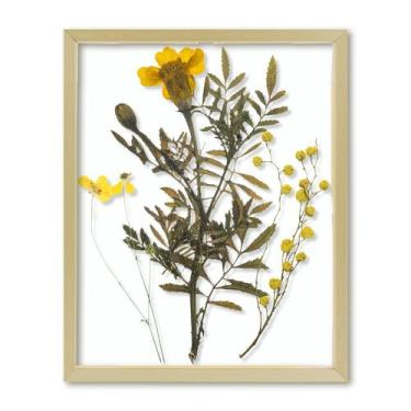 Imagem de Porta-retratos Frametory flutuante 20x25cm em alumínio dourado